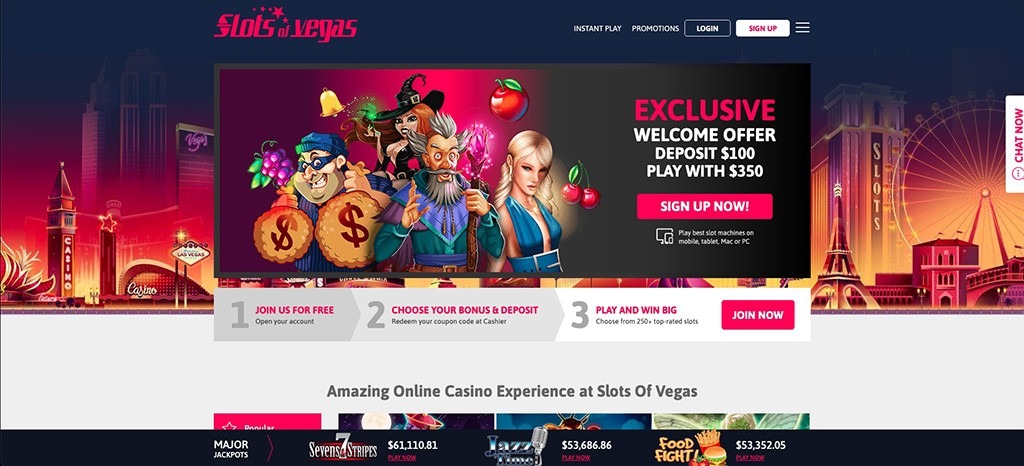 Slots of Vegas Casino – 2021 Full Review
