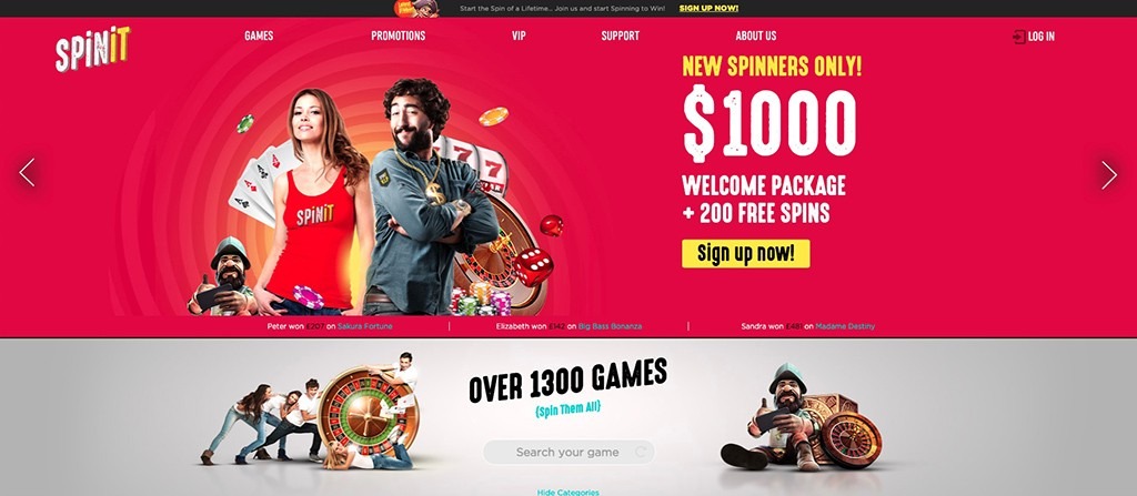Spinit Casino - 2021 Full Review