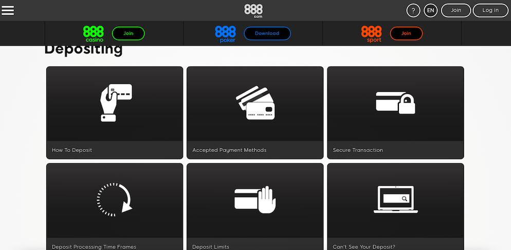 888-casino-payment-methods
