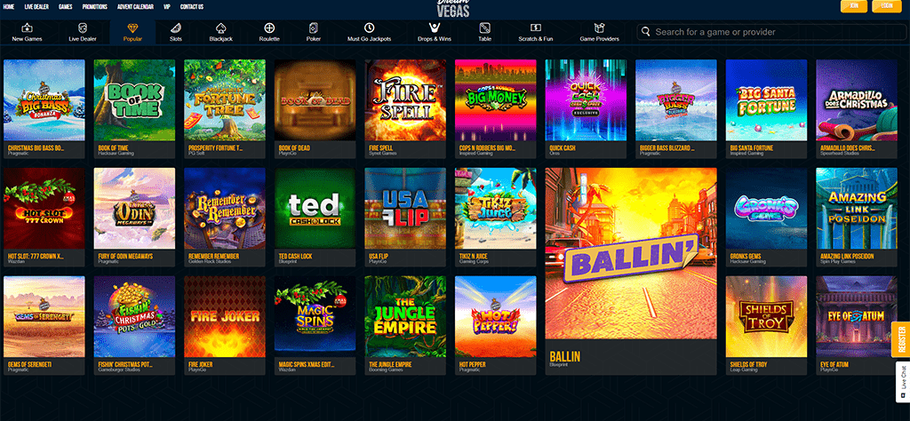 Dream Vegas Casino Slots