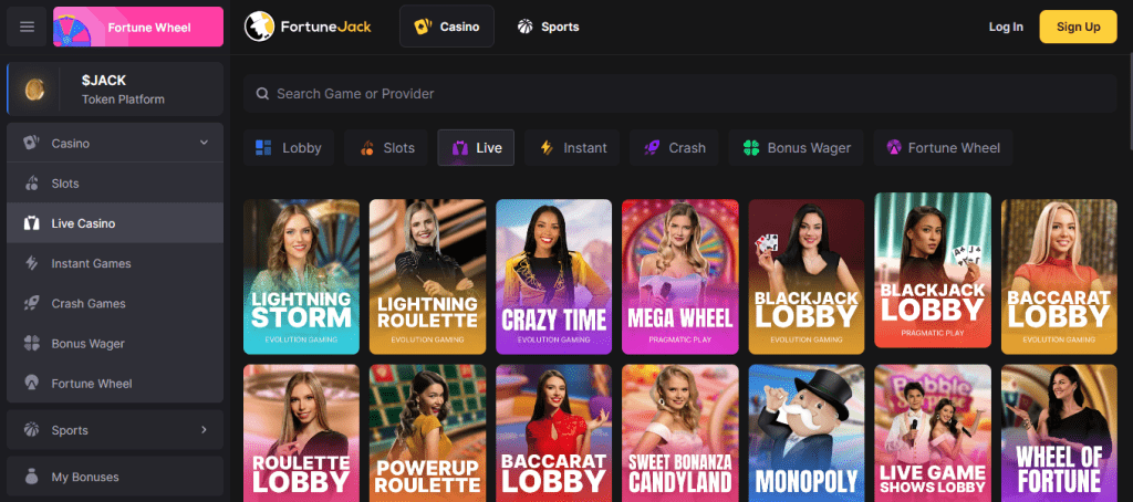 FortuneJack-Casino-Live-Casino