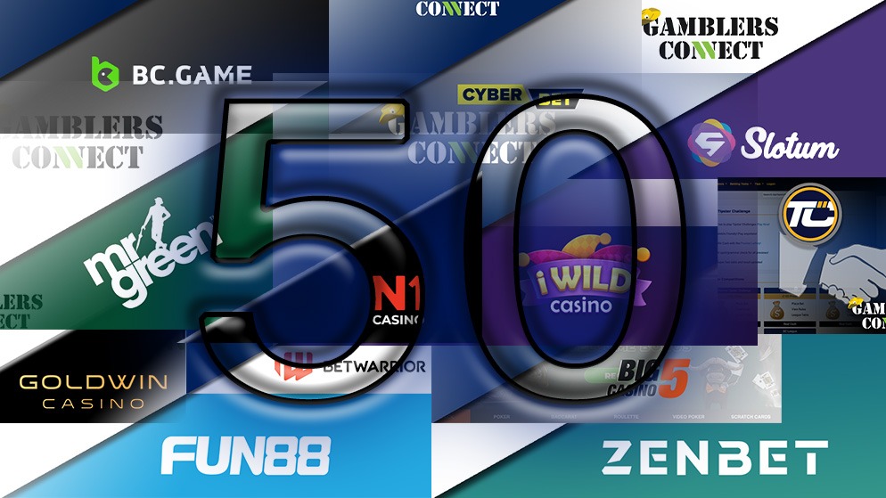 Gamblers Connect Celebrates A Historic Milestone: 50 Online Casino Partners
