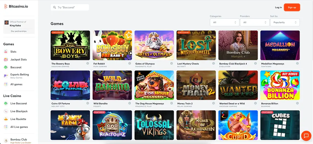 Bitcasino Games