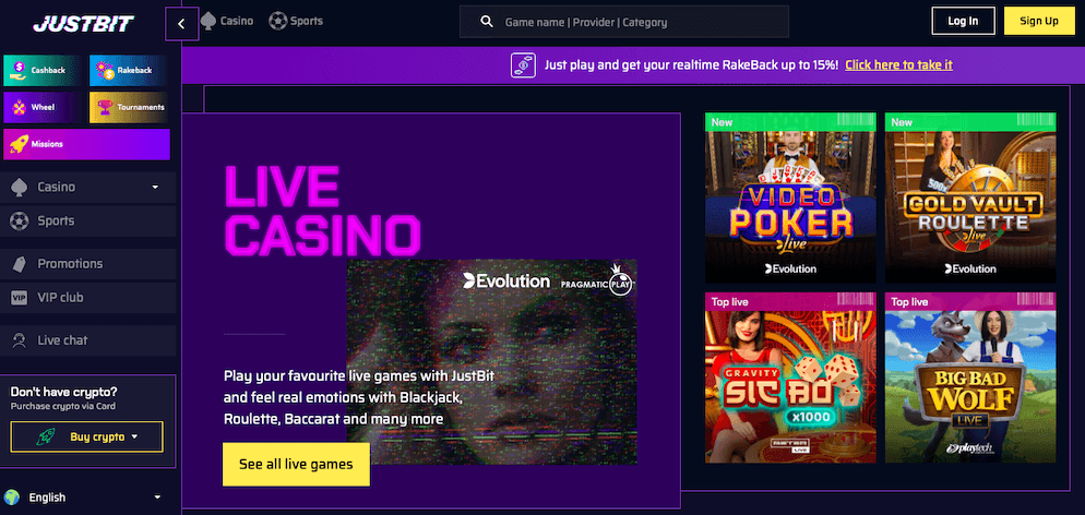 justbit casino