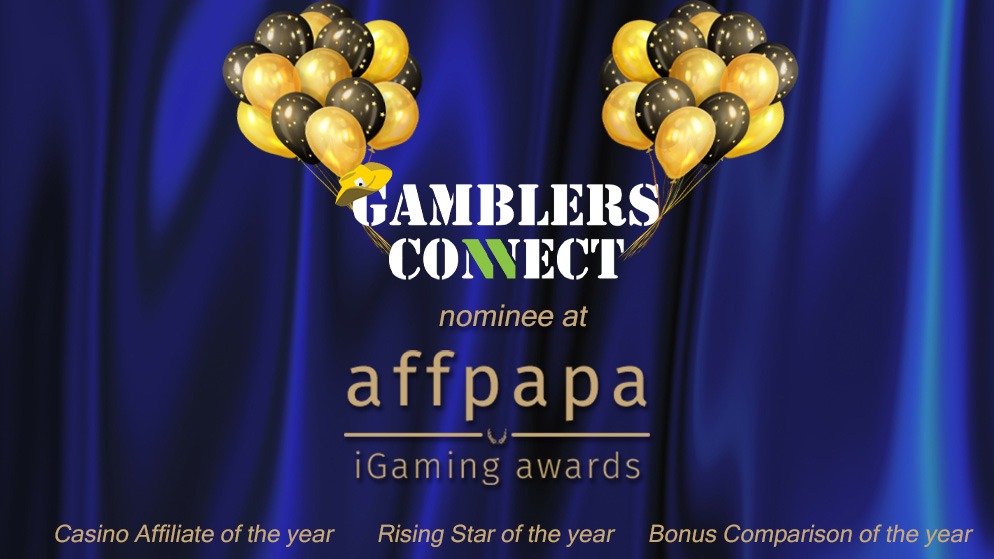 Gamblers Connect Is Nominated In Record 3 Categories For The Pretigious AffPapa iGaming Awards