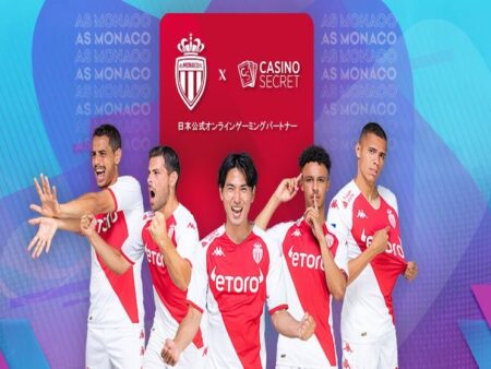 Casino Secret Is Now The Official “Online Gaming Partner” Of AS Monaco For Japan