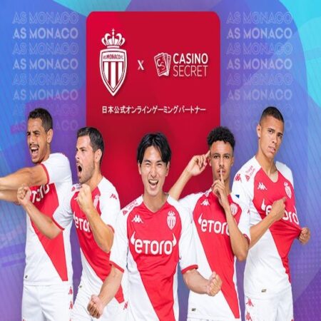 Casino Secret Is Now The Official “Online Gaming Partner” Of AS Monaco For Japan