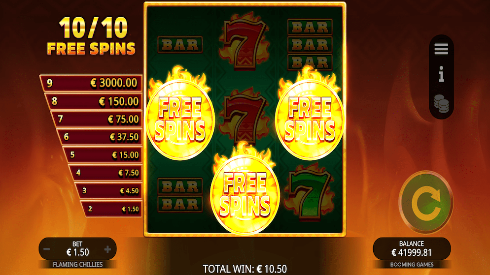 flaming-chillies-free-spins