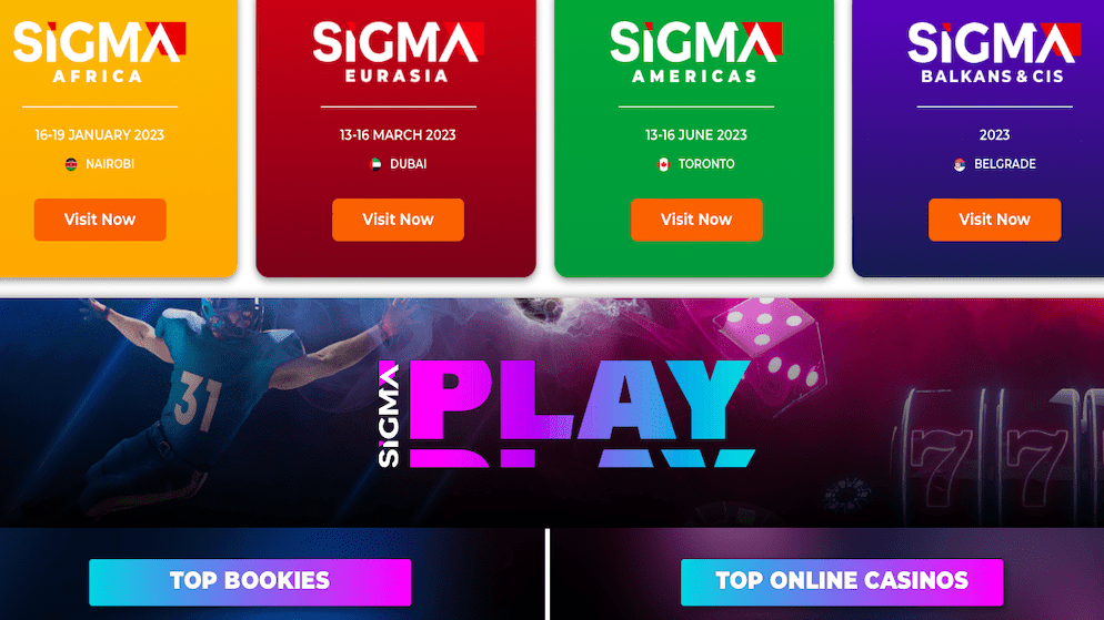 The biggest iGaming events in the world - SIGMA