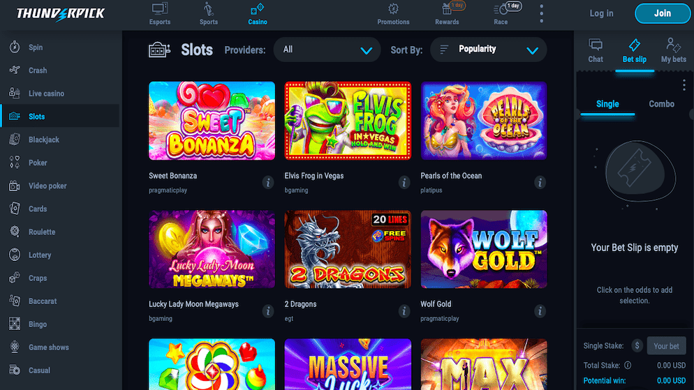 Thunderpick-Casino-Slots