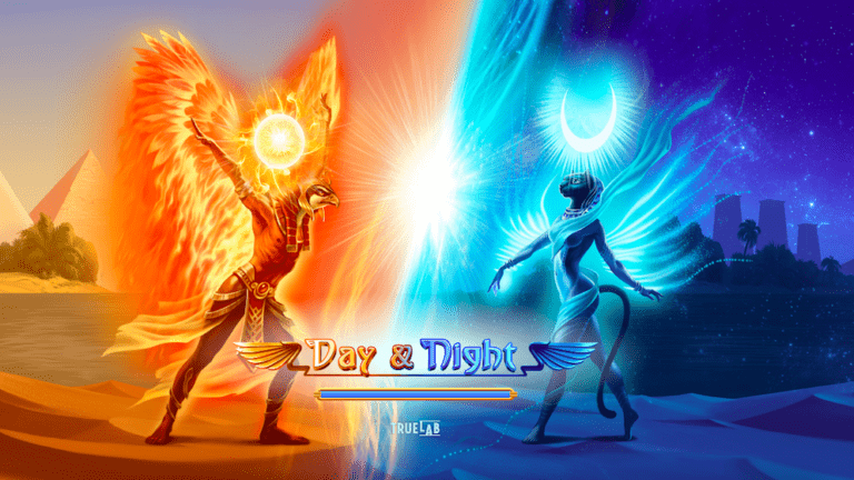 Day and Night Is A Captivating Online Slot With An Even More Captivating Battle Feature Between Two Egyptian Gods