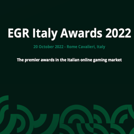The 2022 EGR iGaming Awards In Rome Italy