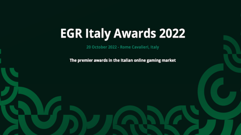 The 2022 EGR iGaming Awards In Rome Italy