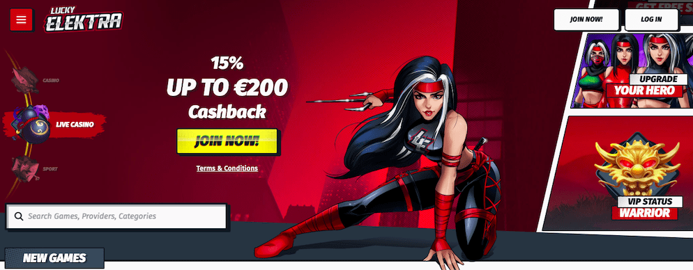 Lucky-Elektra-Casino-Homepage