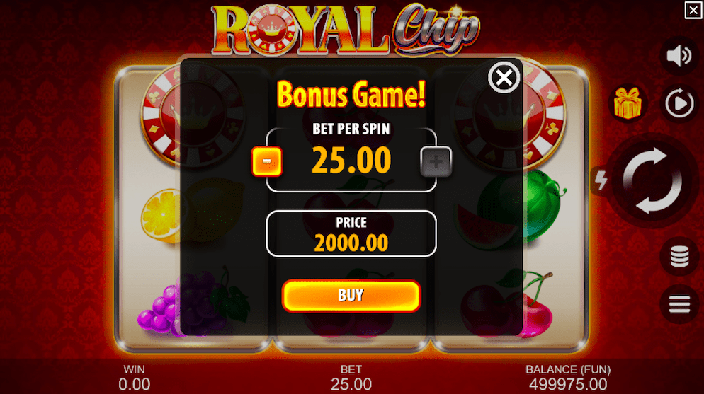 Royal-Chip-Bonus-Game