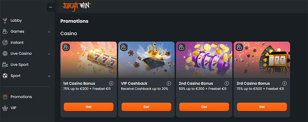 Jungliwin Casino Promotion