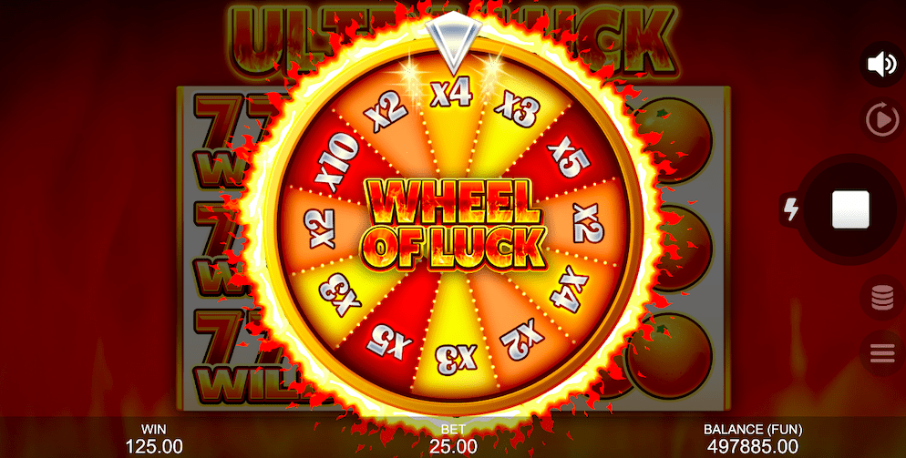 ultra luck wheel