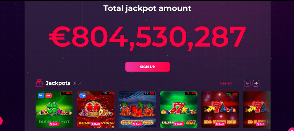 run4win casino jackpot