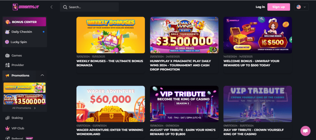 Hunny-Play-Casino-Promotions