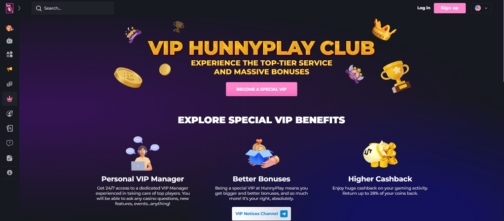 Hunny-Play-Casino-VIP-Club