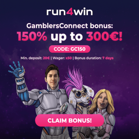 Run4Win Casino And Gamblers Connect Give You A Chance To Claim A Very Special Bonus