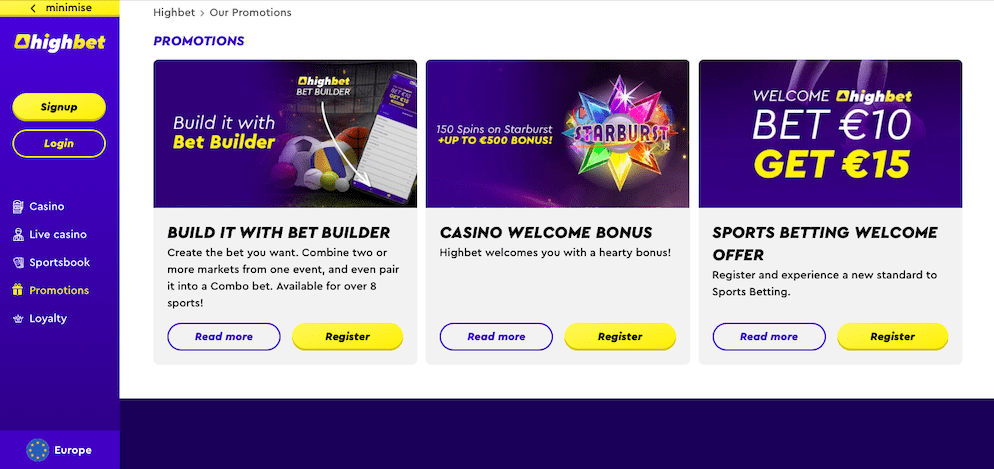 HighBet Casino