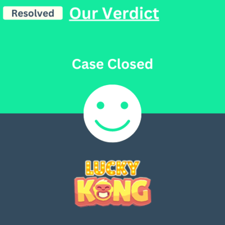 Lucky Kong – Withdrawal Issue