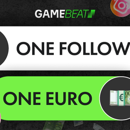 One Instagram Follower To GameBeat Equals One Euro To GambleAware