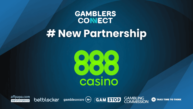 888 Casino & Gamblers Connect Enter A New Partnership