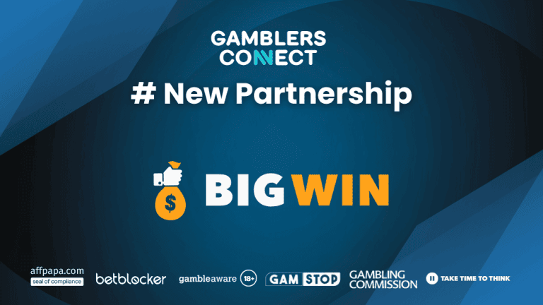 New Partnership: BigWin Casino & Gamblers Connect