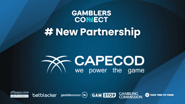 Capecod Gaming & Gamblers Connect Enter A New Partnership