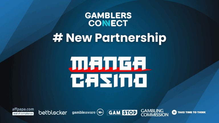 New Partnership: Manga Casino & Gamblers Connect