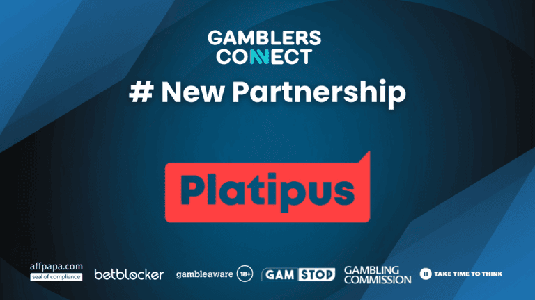 New Partnership: Platipus & Gamblers Connect