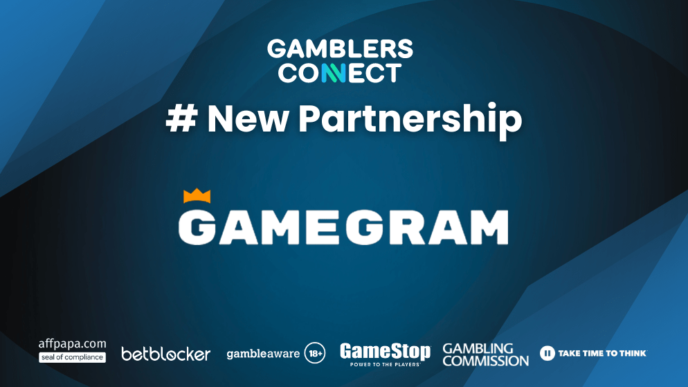 Gamegram Casino has officially partnered with Gamblers Connect