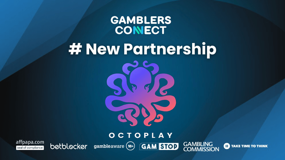 Octoplay has officially partnered with Gamblers Connect