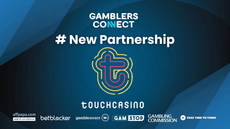 TouchCasino & Gamblers Connect Enter A New Partnership