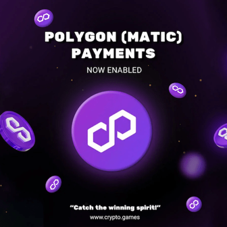 CryptoGames Announces Integration of Polygon (MATIC) for Enhanced Gaming Experience