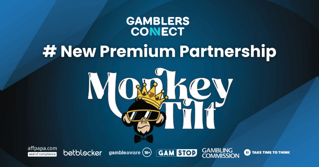 Monkey Tilt Casino & Gamblers Connect Enter A Premium Partnership
