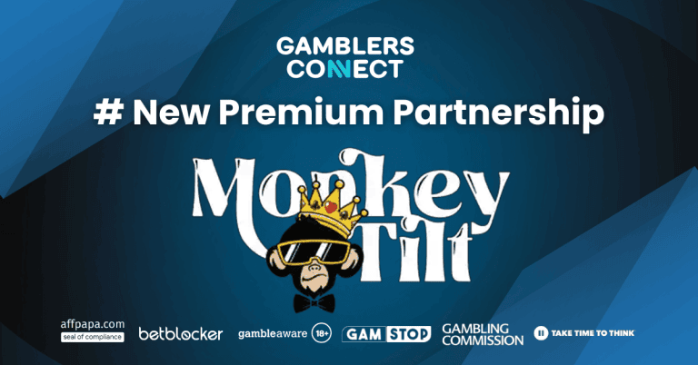 Monkey Tilt Casino & Gamblers Connect Enter A Premium Partnership