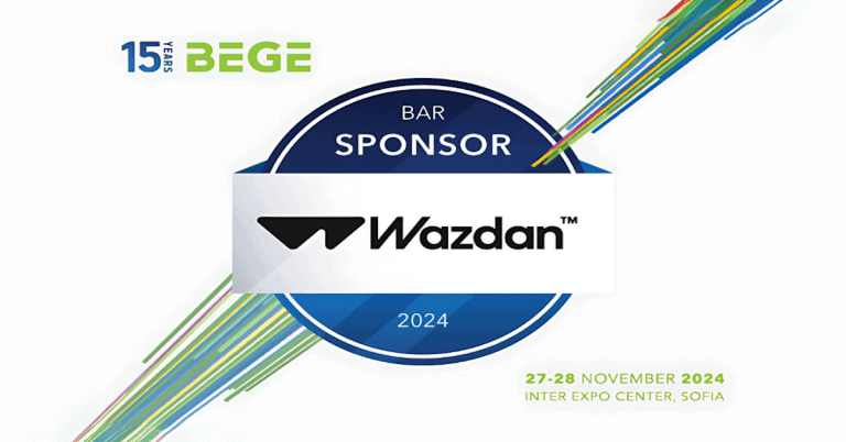Wazdan Revealed As New Sponsor at The 15th Edition of BEGE 2024
