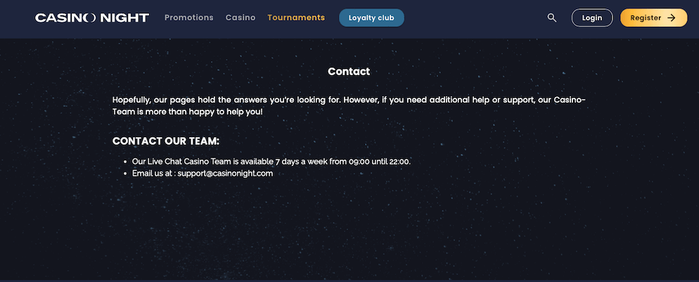 casinonight-customer-support