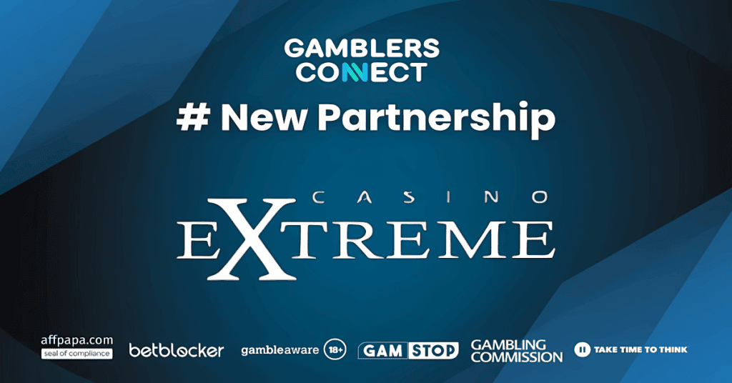 Casino Extreme & Gamblers Connect Enter A New Partnership