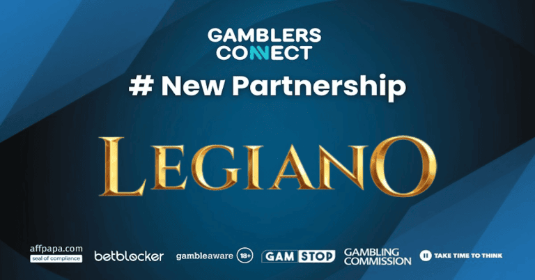 Legiano Casino & Gamblers Connect Enter A New Partnership