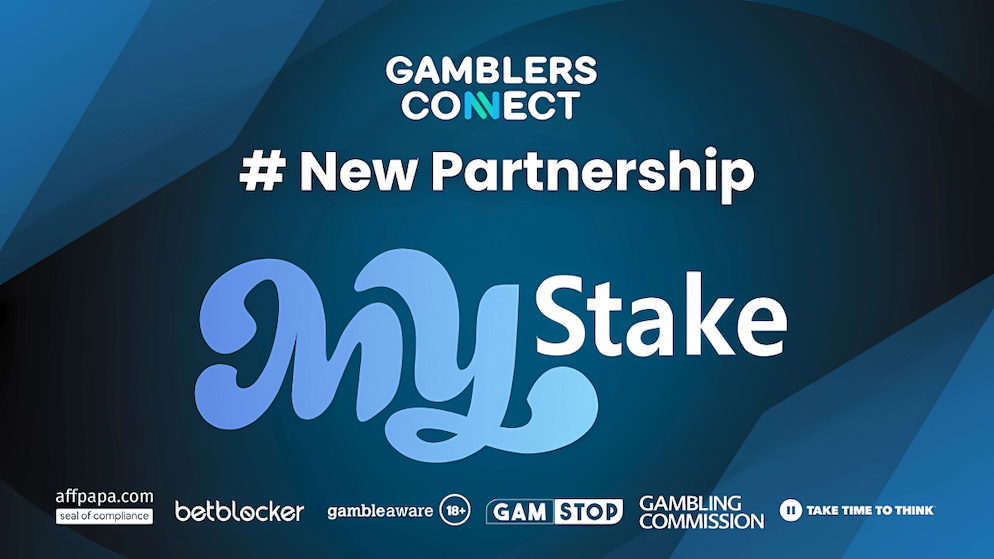 MyStake Casino (featured) & Gamblers Connect Enter A Partnership