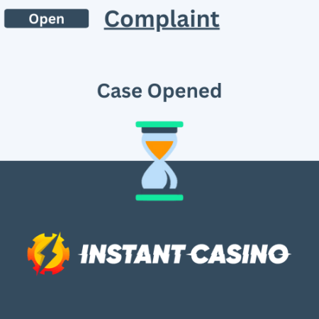 Instant Casino > Withdrawal Issue