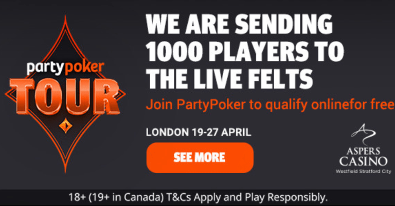 PartyPoker Tour Launches Across the UK in 2025
