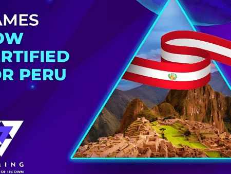 7777 Gaming Is Peru Certified And Will Enter The Market With 20 Games