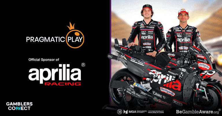 Pragmatic Play Partners With MotoGP Team Aprilia Racing For The 2025 Season
