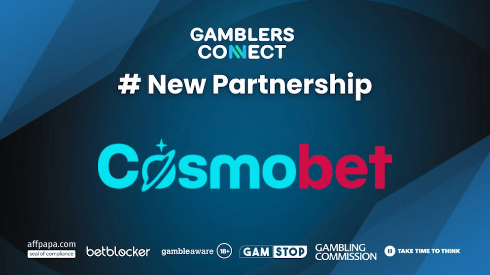 CosmoBet (featured) Casino & Gamblers Connect Enter A Partnership