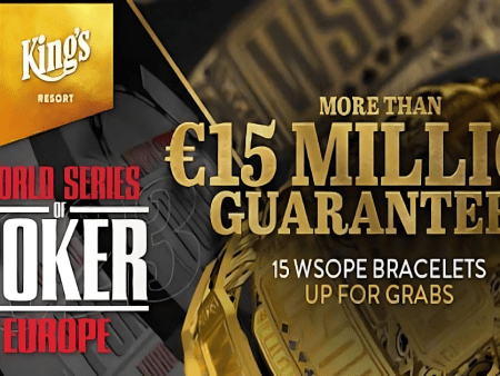 €20 Million GTD World Series of Poker Europe Schedule Is Now Live